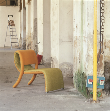 CAPOVOLTA - Upholstered fabric chaise longue by formitalia luxury group - view 3